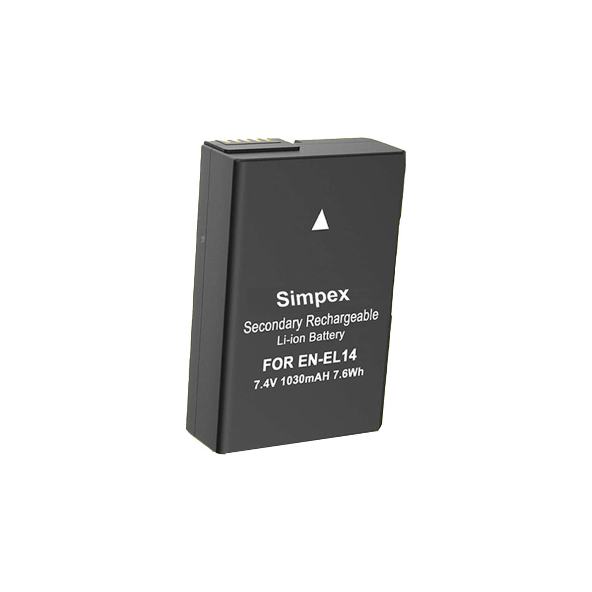 Simpex EN-EL14 Rechargeable Battery | Compatible with Nikon D3100 D3200 D3300 D3400 D5100 D5200 D5300 D5500 D5600