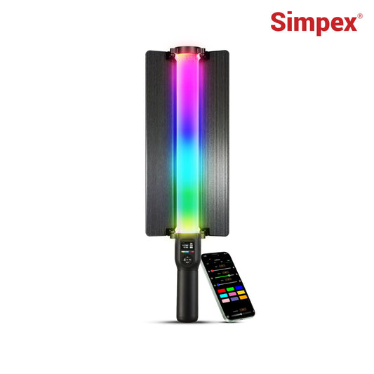 Simpex LS-500R Mark II 60W RGB LED Stick Light | Full RGB Bi-Colour for Creative Professional Photography