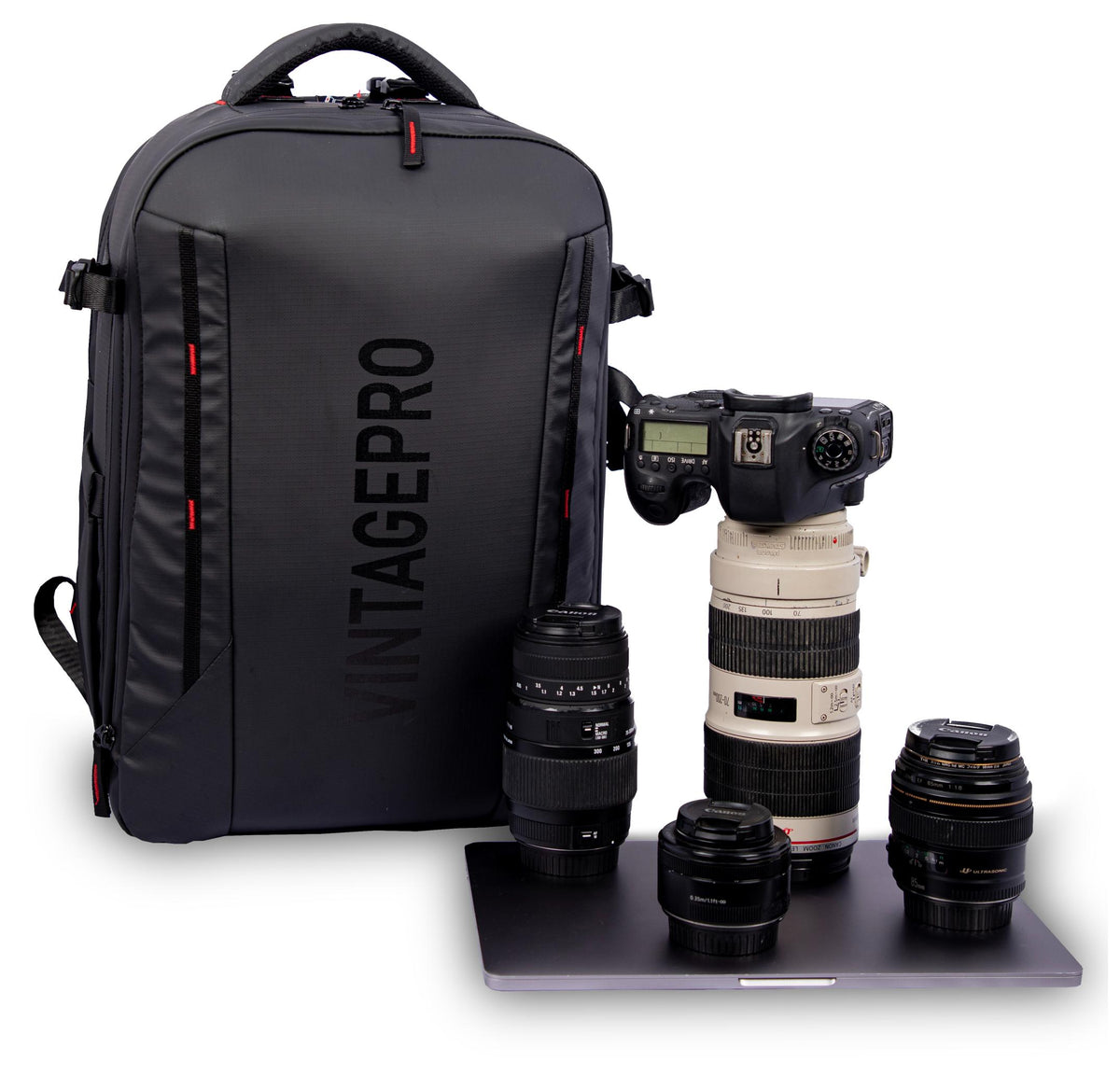 VINTAGEPRO GEO 56-AF Waterproof DSLR Camera Backpack