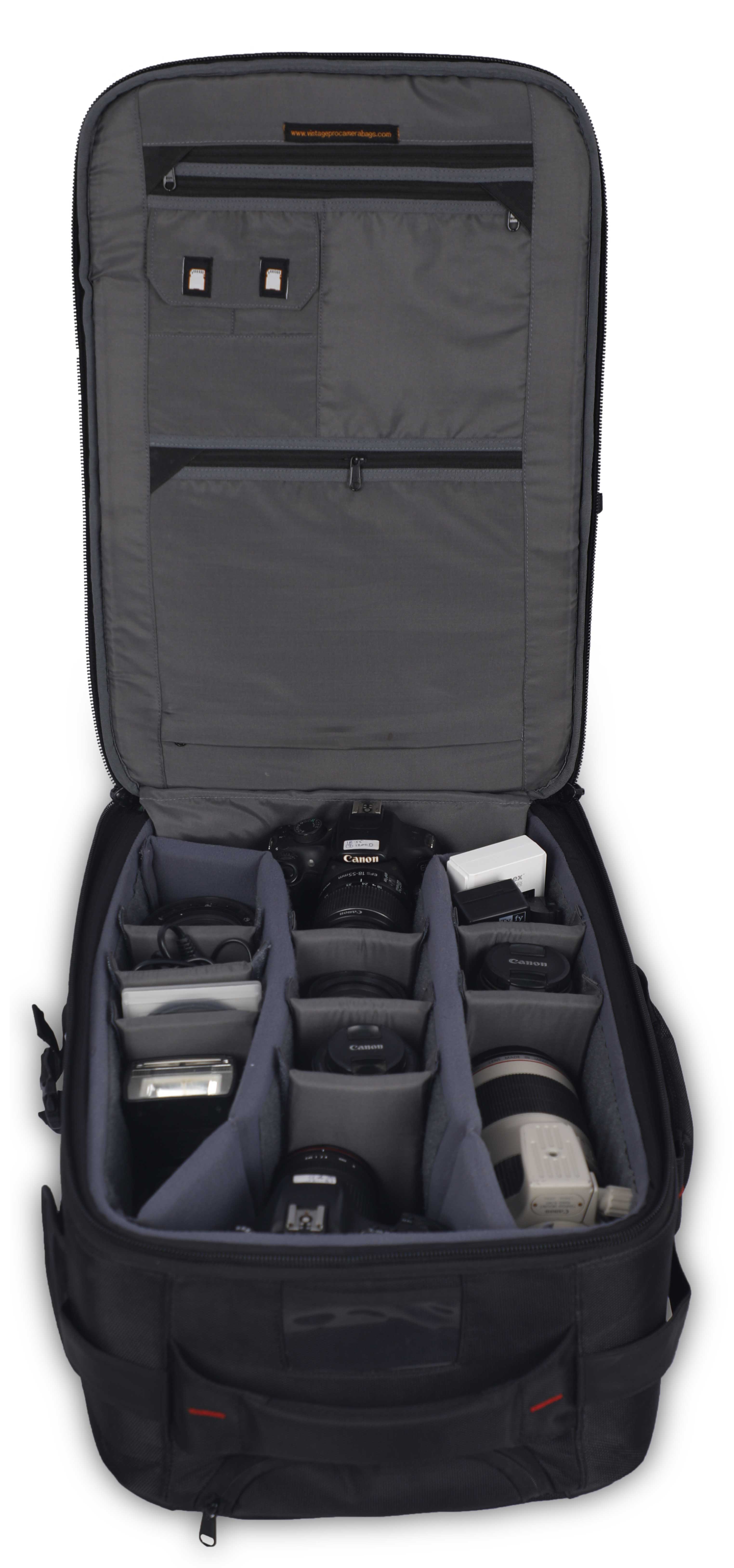 VINTAGEPRO GEO Series AF-650T Trolley Backpack | DSLR Camera Backpack ...