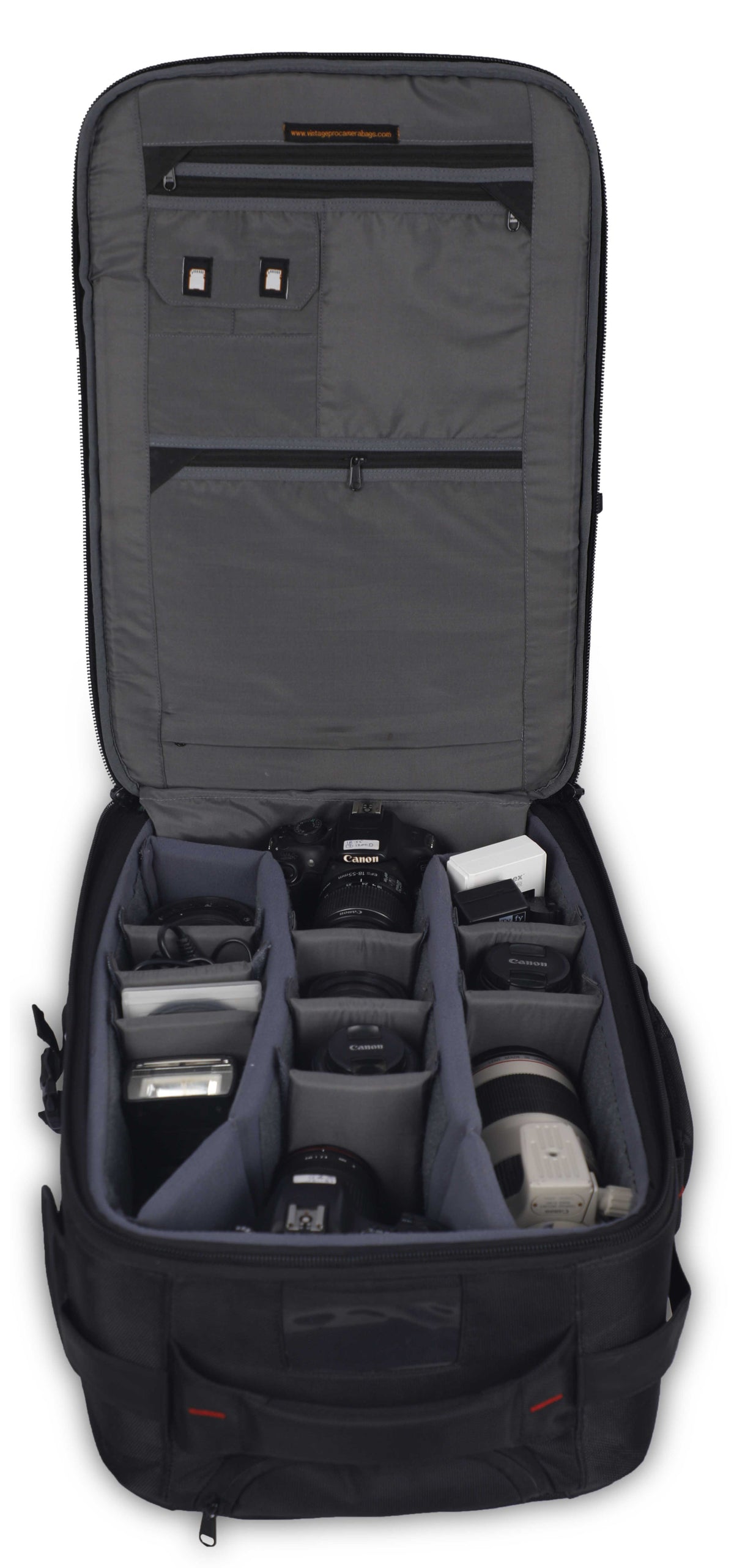 VINTAGEPRO GEO Series AF-650T Trolley Backpack | DSLR Camera Backpack