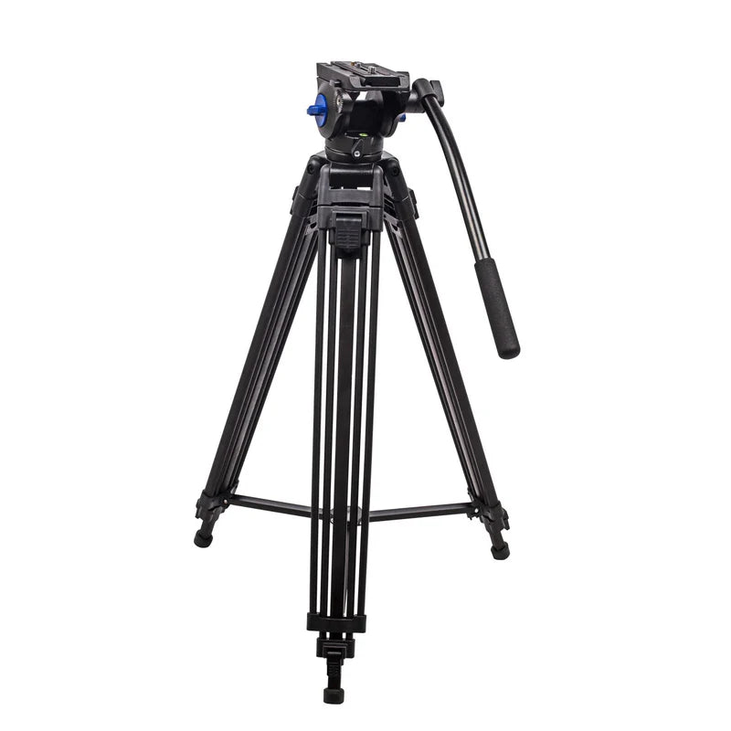 Digitek DPTR-601 VD 160cm Professional Heavy Duty Tripod | 15kg Load, 2-Way Pan Head, 3-Section Aluminium for DSLR Video Camera