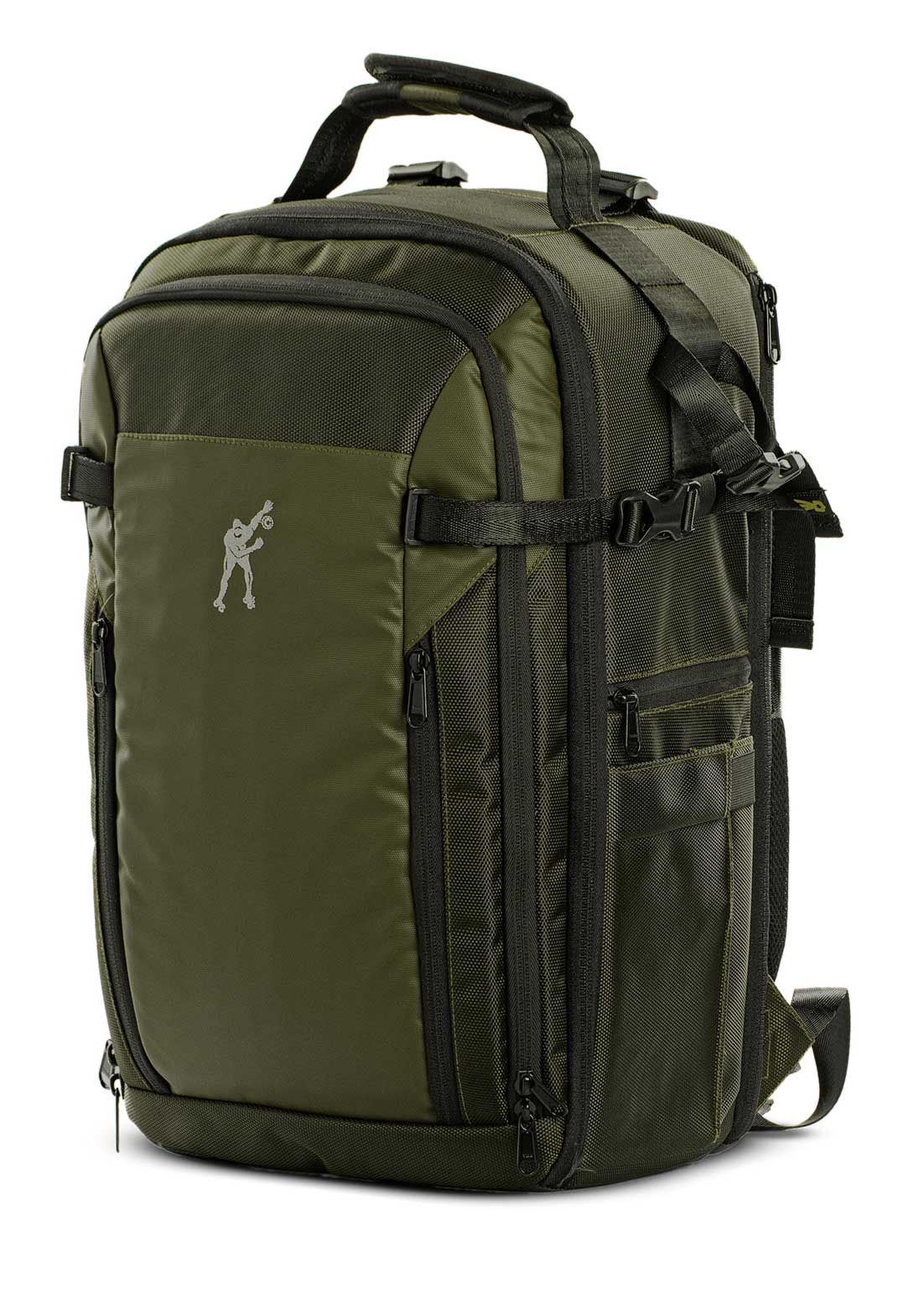 VINTAGEPRO GEO 59AF DSLR Camera Bag | Camera Backpack (Black, Green)