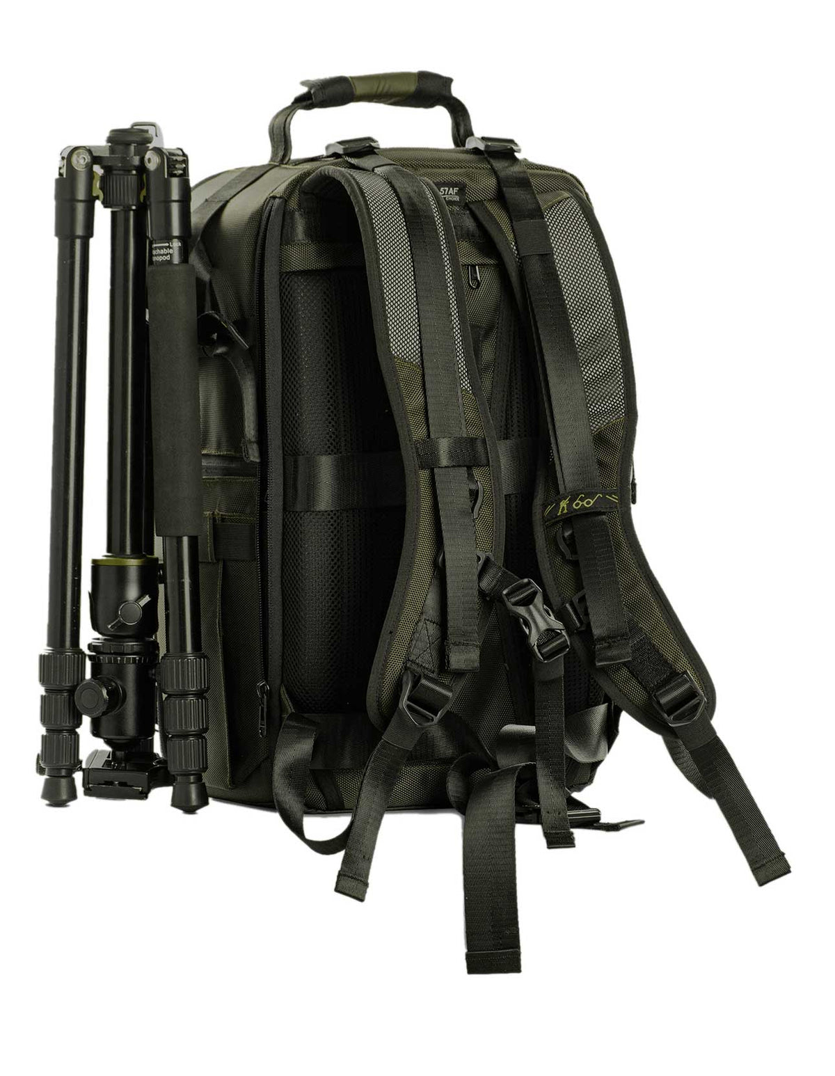 VINTAGEPRO GEO 59AF DSLR Camera Bag | Camera Backpack (Black, Green)