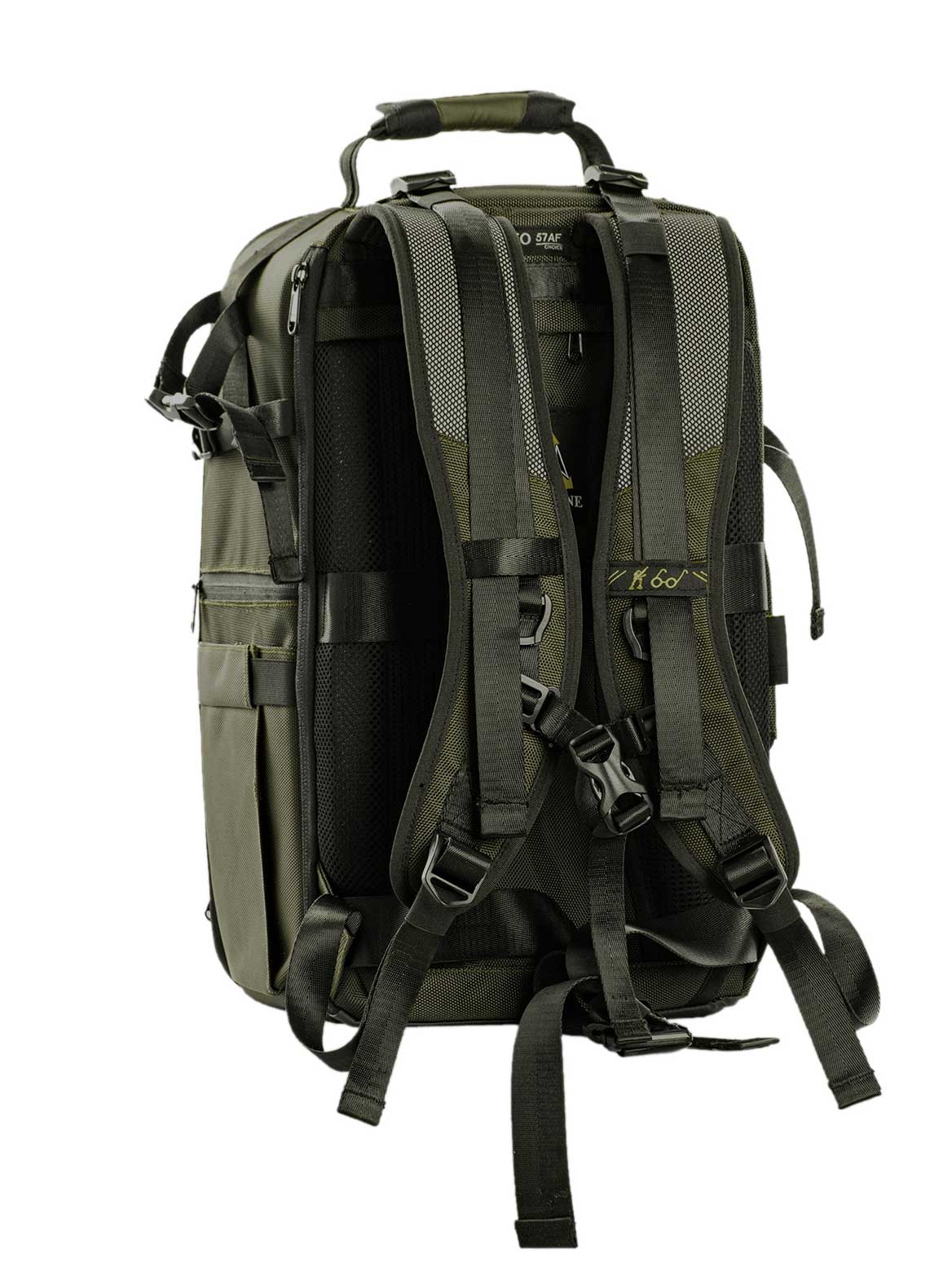 VINTAGEPRO GEO 59AF DSLR Camera Bag | Camera Backpack (Black, Green)