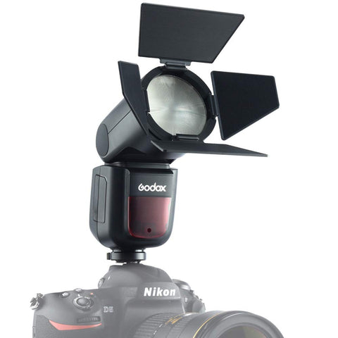 Godox V1 TTL Round Head Flash | 76Ws, Li-ion Battery, AK-R1 Compatible, HSS 1/8000s, 2 Year Warranty