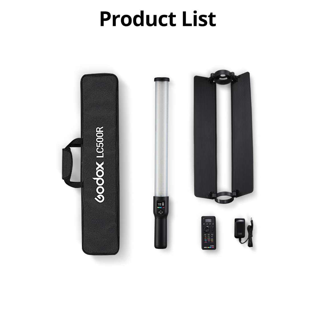 Godox LC500R RGB LED Light Stick | 23W, 2500K-8500K, CRI96/TLCI98, 14 FX Effects, Music Mode, 2 Year Warranty