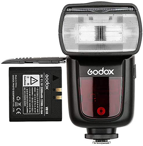Godox V860II TTL Li-ion Flash | GN60, E-TTL, VB-18 Battery, HSS 1/8000s, 1 Year Warranty