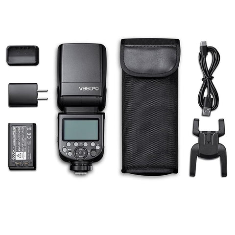 Godox V860III TTL Li-ion Flash | GN60, VB-26 Battery, HSS 1/8000s, 10-Level LED Modeling Lamp, 1 Year Warranty
