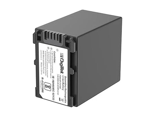 Digitek NP FV100 3900mAh Extra Power Rechargeable Li-ion Battery for Sony Camcorders & Video Cameras