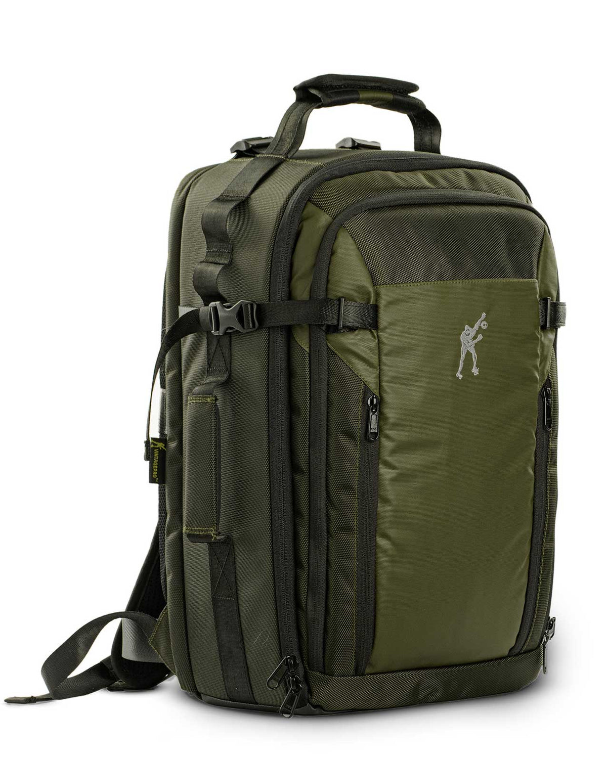 VINTAGEPRO GEO 59AF DSLR Camera Bag | Camera Backpack (Black, Green)