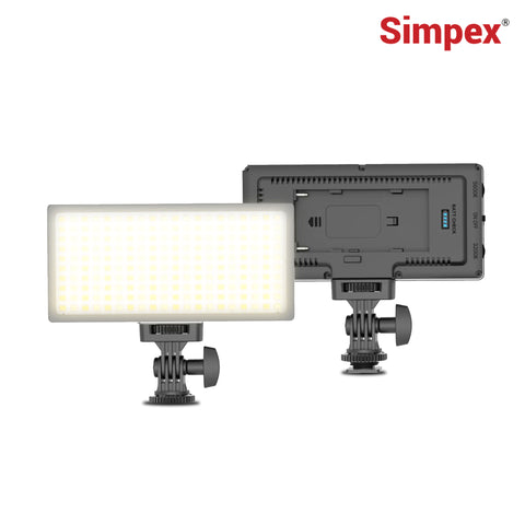 Simpex LED-365 Ultra Slim On-Camera Pocket LED | Hot Shoe Mount for DSLR Mirrorless Photography