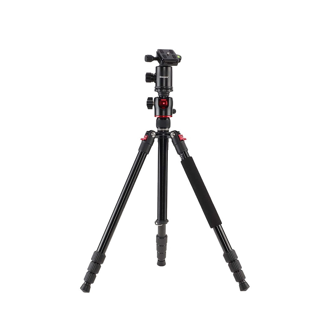 Simpex 540-TM Professional Aluminium Tripod Cum Monopod | Heavy Duty for DSLR Video Camera Photography