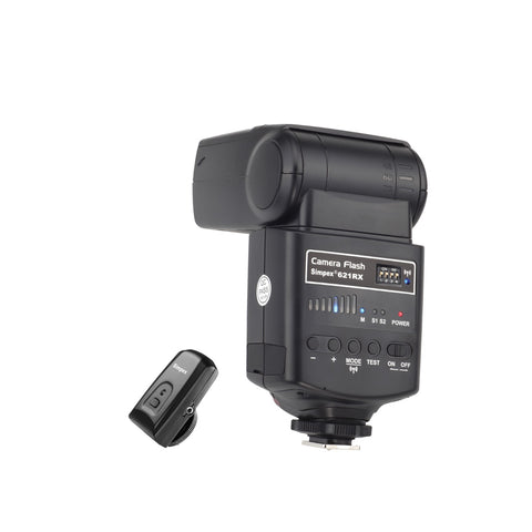 Simpex 621RX Universal Electronic Flash with Built-in Trigger | TTL, Bounce Head for DSLR Mirrorless Photography