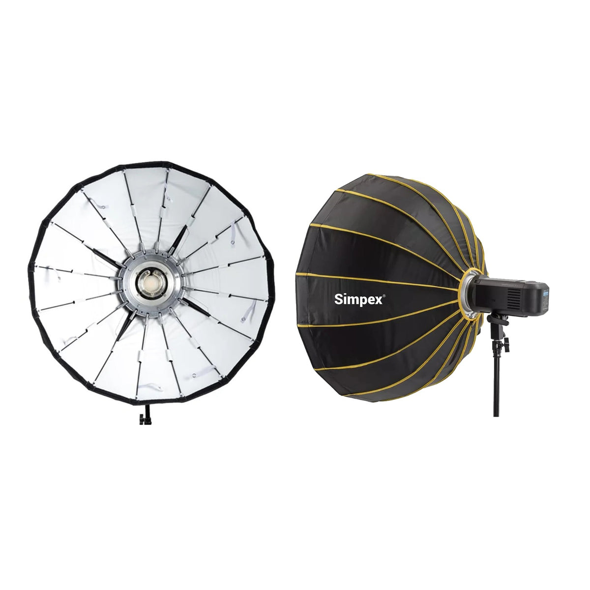 Simpex BXW-65 65cm Beauty Dish Softbox | Bowens Mount for Studio Portrait Fashion Photography