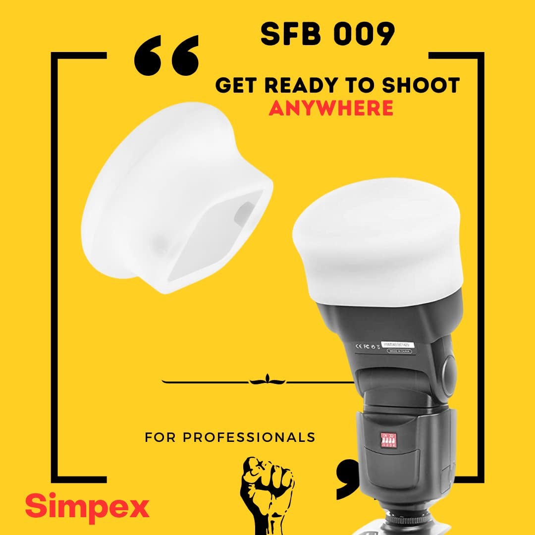 Simpex SFB-009 Flashmod Professional Speedlite Flash Kit | Universal Hot Shoe for DSLR Mirrorless Photography