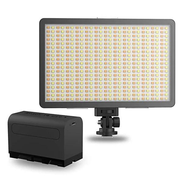 Simpex LED-522 Professional 34W Bi-Colour Video Light | Adjustable CCT for Photography Videography