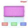 Simpex RGB-200 12W Portable RGB LED Video Light | 4000mAh Battery, CRI 97+, 14 Preset FX Effects
