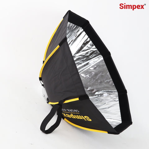 Simpex SB-QR 65N 65cm Bowens Mount One-Step Setup Octabox | Quick Setup Softbox for Studio Photography
