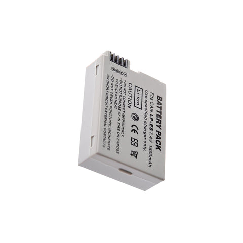 Simpex LP-E8 Lithium-ion Rechargeable Battery | Compatible with Canon EOS 550D 600D 650D 700D Rebel T2i T3i T4i T5i