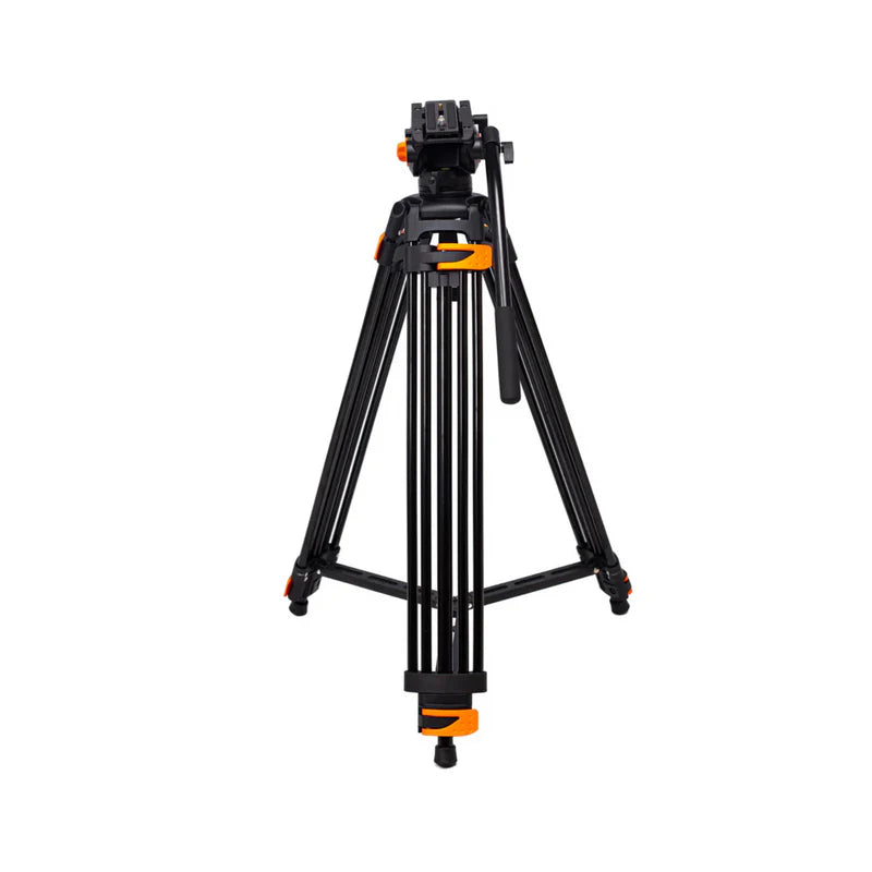 Digitek DPTR-605 VD 183cm Professional Heavy Duty Tripod | 15kg Load, 6ft Height, 2-Way Pan Head, Quick Release for DSLR Video