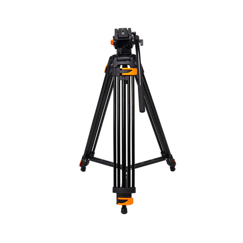 Digitek DPTR-605 VD 183cm Professional Heavy Duty Tripod | 15kg Load, 6ft Height, 2-Way Pan Head, Quick Release for DSLR Video