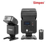 Simpex TT-540 II On-Camera Speedlite Flash Mark II | Bounce Swivel Head, Universal Hot Shoe for DSLR Mirrorless