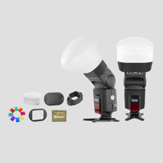 Simpex SFB-009 Flashmod Professional Speedlite Flash Kit | Universal Hot Shoe for DSLR Mirrorless Photography