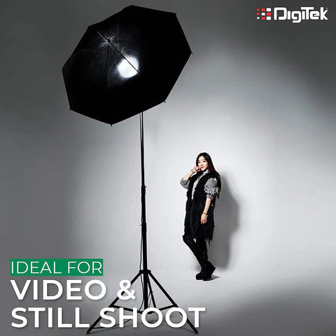 Digitek DPL-003 Porta Light with 1000W Halogen Tube | for Video and Still Photography
