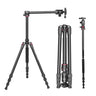 Digitek DTR-520 BH 152cm Professional Aluminium Tripod Cum Monopod | 7kg Load, Swivel Pan Head, 4-Section for DSLR DV Camera