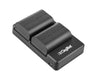 Digitek DUC-010 Camera Battery Charger with 2 LP-E6 Platinum Battery Combo for Canon DSLR