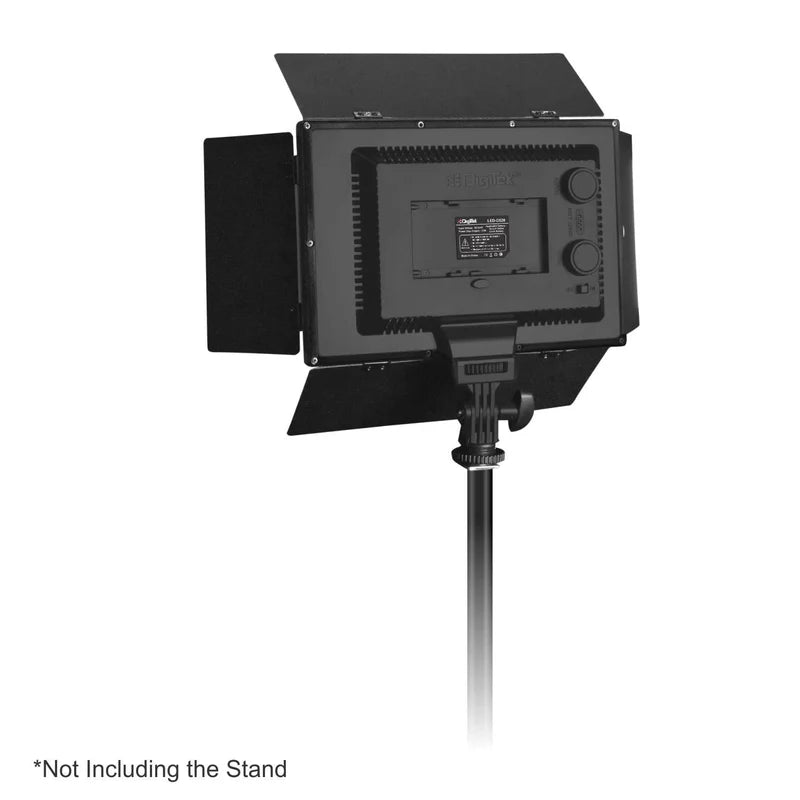 Digitek LED-D520B Professional 37W Bi-Colour Video Light | 3200K-5600K, Hotshoe Mount, Tripod Compatible for DSLR Photography (battery not included)