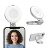 Digitek DRL-3W Magnetic Selfie Ring Light | 3W Portable USB Rechargeable LED Fill Light for Smartphone, Vlogging, Reels